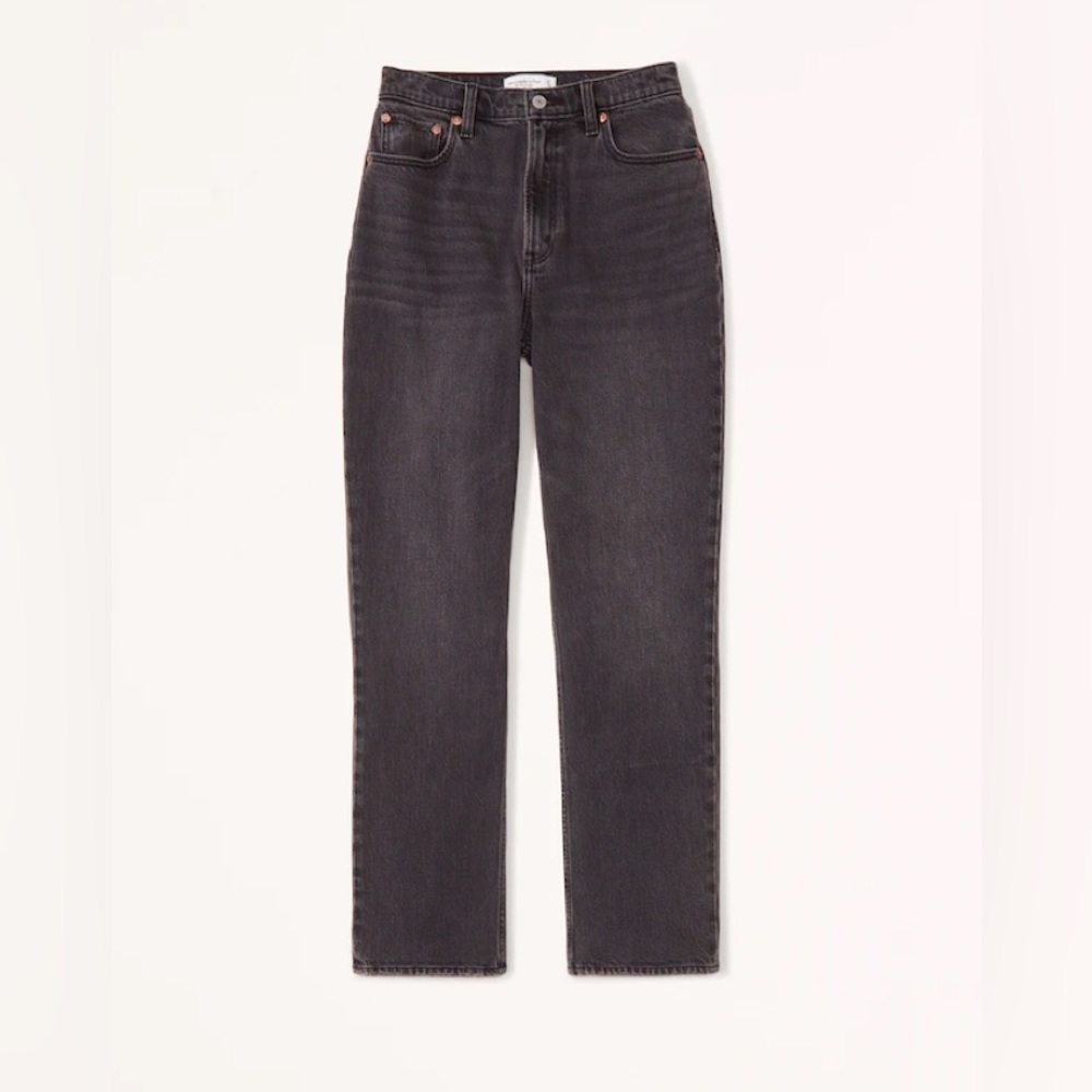 Abercrombie Curve Love 90s Straight Ultra High Rise! Extra Long Size 28